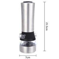 QTCF-2 In 1 Pepper Grinder Stainless Steel Seasoning Salt Pepper Mill Premium Salt Shaker Herb Grinder Spice Mill Kitchen Accessories