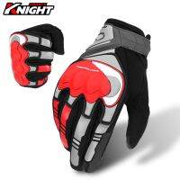 Motorcycle GlovesTouch screen Night Reflective Motorcycle Full Finger Gloves Protective Racing Biker Riding Motorbike Motocross