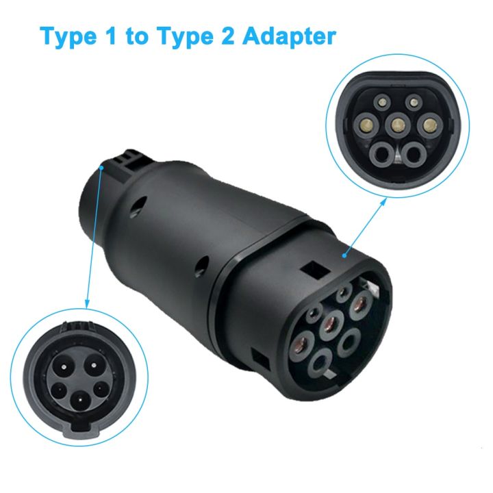 teschev-evse-ev-adaptor-1-phase-32a-sae-j1772-type-1-to-type-2-plug-ev-adapter-electric-cars-vehicle-charger-charging-connector