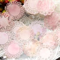 20 pcs/lot INS lace material paper Decorative Scrapbooking Diary Album hand made Collage material Background paper  Scrapbooking