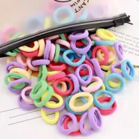 【YF】☍✟  100pcs Children Elastic Hair Bands Rubber Band Kids Scrunchie Ties Headband Baby Accessories