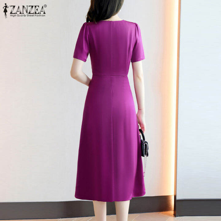 สินค้ามาใหม่-จัดส่งฟรี-fancystyle-zanzea-ชุดซันเดรสทรงเอไลน์เที่ยวกลางคืนชุดเดรสทรงไม่สมมาตรหรูหราสไตล์เกาหลีของผู้หญิง-11