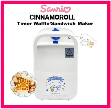 Anime Sanrio Melody Cinnamoroll Mini Electric Waffle Maker Portable  Sandwich Breakfast Maker Multifunctional Baking Cake Maker