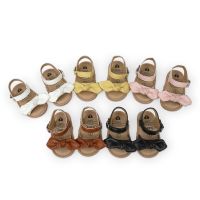 Newborn Baby Girls Summer Shoes Sandals First Walkers Newborn Non-slip Bowknot Shoes Casual Soft Sole Sandals Toddler Shoes