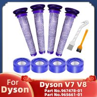 2023 NEW Replacement For Dyson V7 V8 Cordless Vacuum Cleaner Spare Parts Accessories 967478-01 / 965661-01 Pre-filter Hepa Post filter