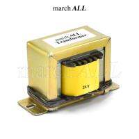 MarchAll หม้อแปลงไฟฟ้า 2A แท้ แรงดัน เอาพุต 24V โวลต์ AC ชนิด EI TRANSFORMER ไฟเดี่ยว 2 สายไฟ นำไปต่อ เรคติไฟเออร์ หรือ ต่อตรงได้ เป็นภาคจ่ายไฟได้ทุกวง