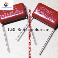 10PCS 630V 474 0.47uF 474J CBB CBB22 P 20MM MPP Metallized polypropylene film capacitor Good quality ROHS