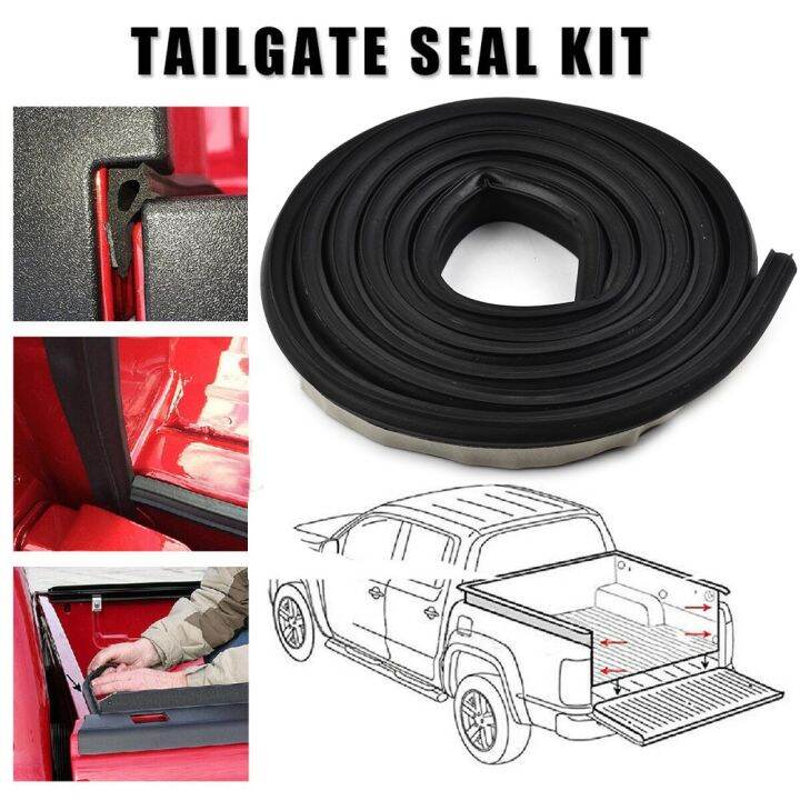 UNIVERSALTAILGATESEALKIT Untuk TOYOTA HILUX SR5 SR RUBBER UTE DUST