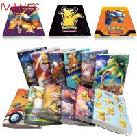 IVANES Pokemons Toys Game Cards Album for Gifts Card Holder Pokemon Cards Album Pikachu 240Pcs Card Collectors Cartoon Binder Folder for Children Cards Album Book