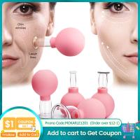 【YF】❅  Rubber Massage Cups Cupping Glasses Face Lifting Facial Anti Cellulite Chineses