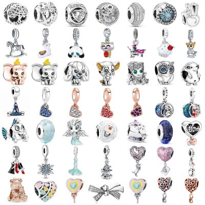 New Fashion Charm Original Pop Love Lollipop Beaded Heart Beaded for Original Pandora Ladies Bracelet Jewelry Accessories Gift