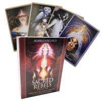 Sacred Rebels Oracle 45pcs English Card Deck Divination Game Digital Guidebook