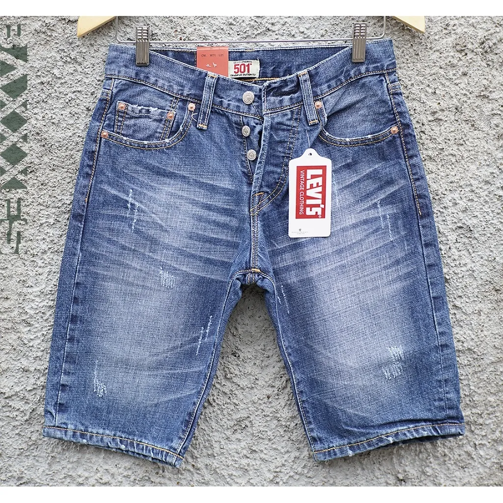 Levi'S 501 Short Jeans Made in Japan Men'S Jeans 501PDK-AQUA | Lazada PH