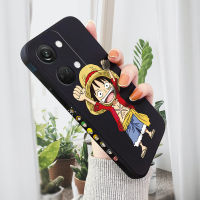 เคสสำหรับ OnePlus Nord 3 5G Anime Monkey D. เคสป้องกันทนแรงกระแทกกล้องคลุมทั้งหมดของเหลวเคสโทรศัพท์ดีไซน์ข้างลายขอบสี่เหลี่ยมการ์ตูน Luffy