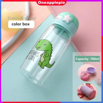 550ML Children Water Bottle for School Outdoor Travel Cute Cartoon Animal Baby  Water Bottles with Shoulder