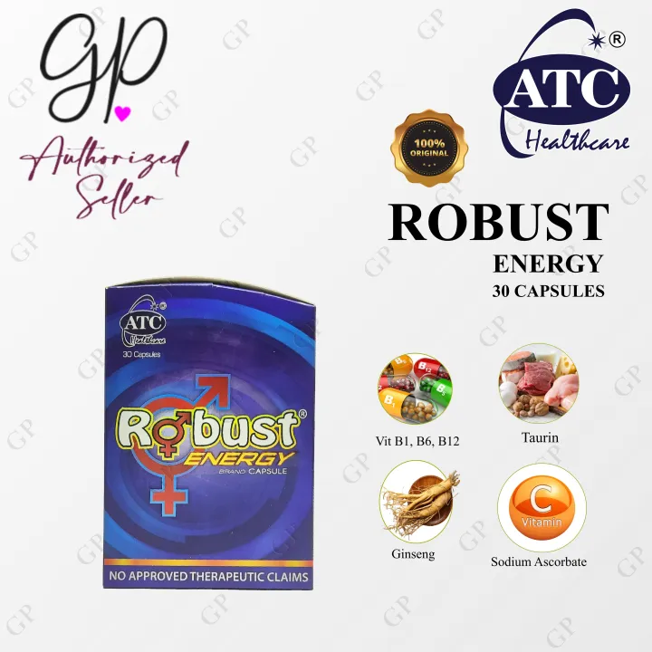 ATC Robust Energy 30 Capsules GP Health Care Lazada PH