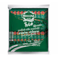 MOCCONA มอคโคน่า ทรีโอ เอสเปรสโซ  3in1 กาแฟปรุงสำเร็จชนิดผง ขนาด 18 กรัม (X 100 ซอง)