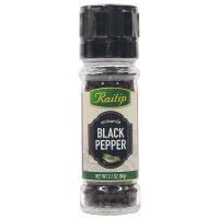 ไร่ทิพย์พริกไทยดำเม็ดขวด 60กรัม ✿ Raitip Black Pepper Corns 60g.