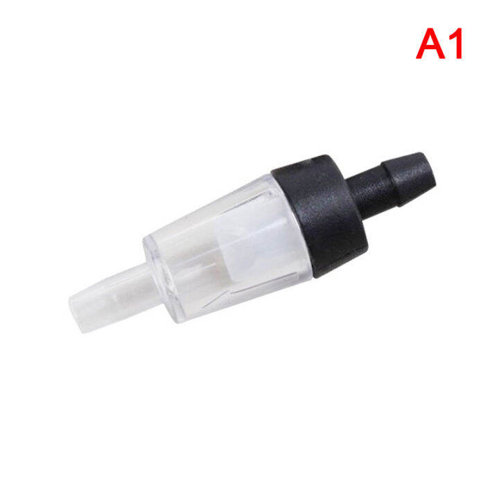 10x Aquarium Air Pump Check Valve Fish Tank 5 pc One Way NonReturn