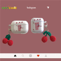 เคสหูฟังซิลิโคนนิ่มรูปหมีน่ารัก,เคสใส่ป้องกันสำหรับ Apple AirPods Pro AirPods 1 2 3