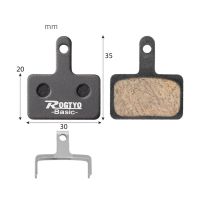 Bicycle Disc Brake Pad Semi metal Resin Fiber MTB Metal Mountain Bike Bike Accessories Black Brake Pads For SHIMAN0/HOPE/SR AM