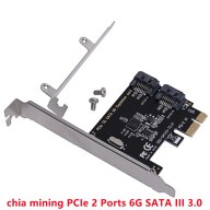 Bộ Điều Khiển PCIe PCI Express Sang SATA3.0 2 Cổng SATA III 6G Bộ Chuyển thumbnail