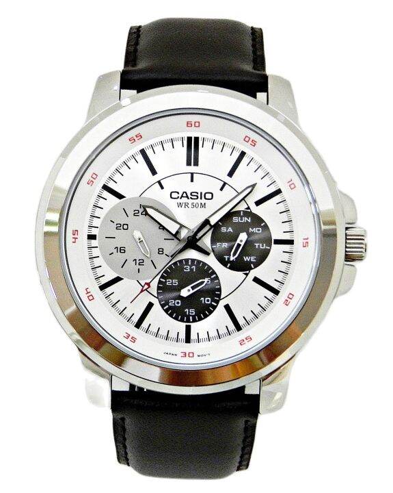 CASIO Men Big Face Multifunction Watch MTPX300L7EVDF Lazada