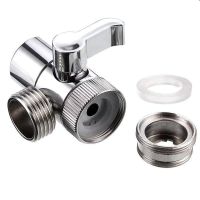 【Direct-sales】 Faucet Adapter อ่างล้างจาน Splitter Diverter Valve Water Tap Connector For Toilet Bidet Shower