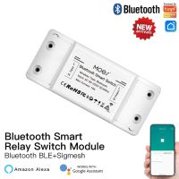 MOES DIY Bluetooth Wi-Fi Smart Light Switch  Timer Smart Life APP Wireless Remote Control Works with Alexa Google Home Power Points  Switches Savers