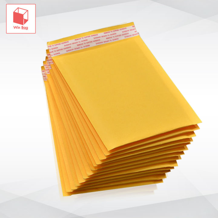 ซองกระดาษกันกระเเทก-เเพ็ค50ใบ-ซองกระดาษคราฟท์สีเหลือง-กันกระเเทก-ซองกันกระเเทก-ซองบับเบิ้ล-ซองไปรษณีย์กันกระเเทก
