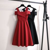 ♠ M-4XL Plus Size Womens Party Dress A Line Summer Sling Sexy Dinner Dress Wedding Midi Dresses