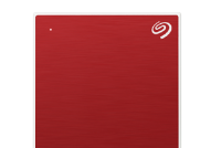 5 TB PORTABLE HDD (ฮาร์ดดิสก์พกพา) SEAGATE ONE TOUCH WITH PASSWORD (RED) (STKZ5000403)