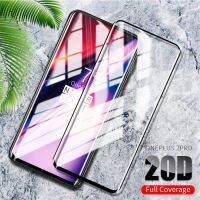 20D Full Coverage Curved Tempered Glass For OnePlus 10 9 8 7 7T Pro Screen Protector Film