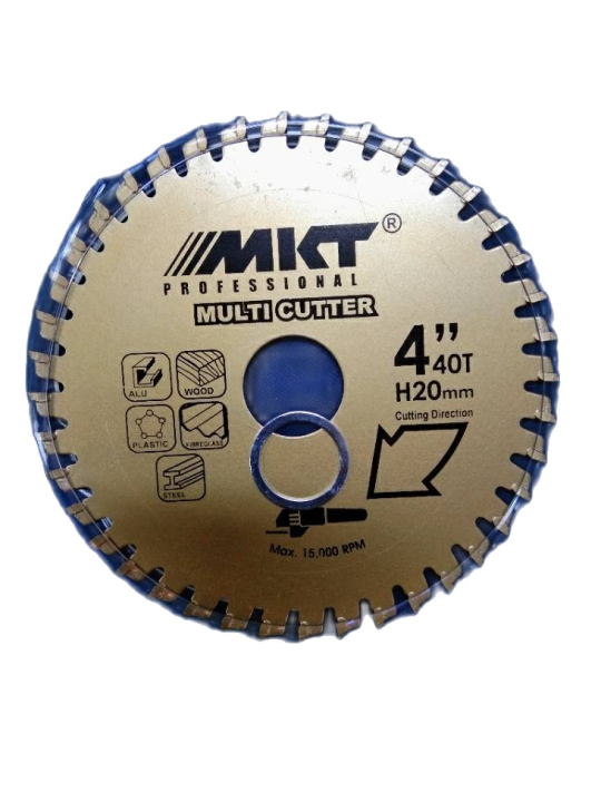 mkt-saw-blade-multi-cutter-tunsten-carbied-tipped-ใบเลื่อยตัด-4-ตัดอลูมิเนียม-ตัดไม้-ตัดพลาสติก-ตัดเหล็กบาง-ฟันทังเสตนคาร์ไบร์-40ฟัน