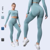 2/3/4Pcs Seamless Women Yoga Set High Waist Yoga Pants Gym Clothing Women Sportswear Sport Shorts Sports Bra Workout Sports Set