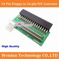 【In-demand】 candangjiaoe 34 Pin Floppy Interface ถึง26 Pin FFC FPC To Converter Board Adapter -- 1ชิ้น/ล็อต