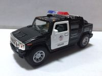 โมเดลรถเหล็ก Hummer H2 SUT Police 2005 รถตำรวจ