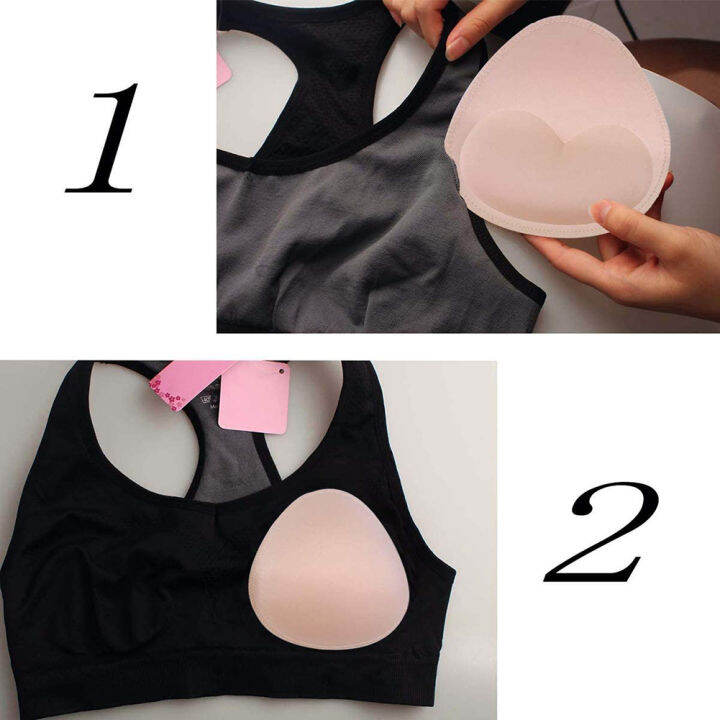 bra-pad-inserts-เปลี่ยนฟองน้ำเสริมบรา-women-s-comfy-แก้วน้ำสำหรับเล่นกีฬาสำหรับบราทรงสปอร์ตบราบิกินี่-เย็บ-amp-breathable