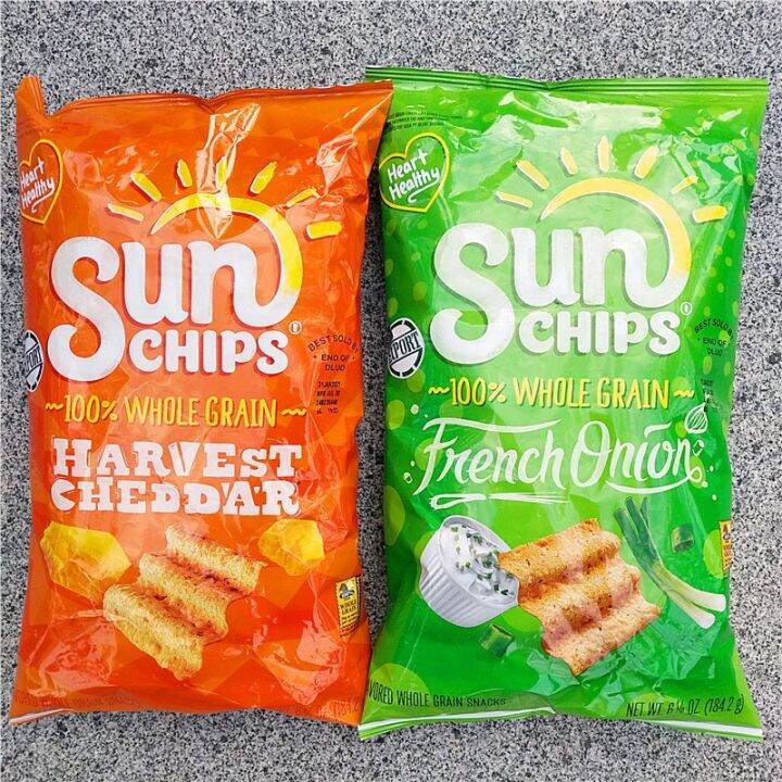 Sun Chips Whole Grain Potato French Onion Cheese Corn SUN CHIPS WHOLE