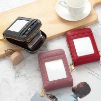 Credit Card Holder Wallet Women/men Red/green/blue/pink/brown/black 11 Slots Business Card Holoder for Women/men Cardholder Case Card Holders