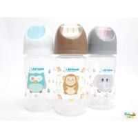 Attoon ขวดนมคอกว้าง มีปุ่มนวดเหงือก รุ่น101608s ขนาด 8 oz