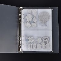 【hot】◄▼  A5 6-Hole Storage Clip And Scrapbook Cutting Die Organizing Sticker Transparent