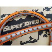 วงล้อ Super Drag Rim 140-17 สีชาส้ม (เจาะตา) ราคาต่อ 1 คู่