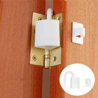 【LZ】﹉❂♙  4pcs Household Convenient Installation Plastic Hanging Lock/ Baby Kids Safety Anti-Pinching Hand Cabinet Door Stopper