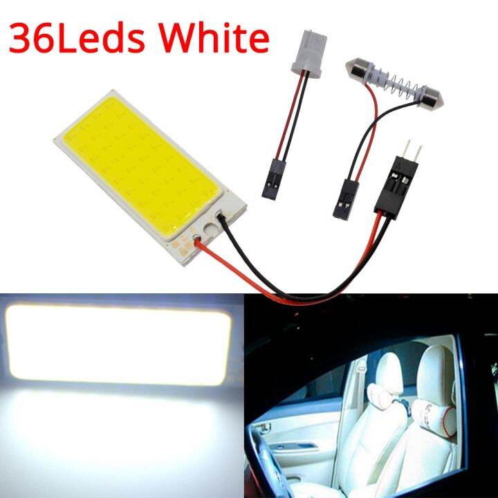 cw-c5w-cob-24-36-48smd-chip-white-reading-lamp-led-t10-car-led-parking-bulb-auto-interior-panel-light-festoon-license-plate-lights