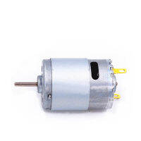 【❉HOT SALE❉】 chexiuhua ไมโครจอ Dc ความเร็ว Rs385 24V 4000-8000Rpm Dc12v 1ชิ้นสำหรับโมเดลรถของเล่น Diy