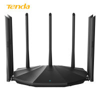 Tenda AC23 AC2100 Router Gigabit 2.4G 5.0GHz Dual-Band 2033Mbps Wireless Router Wifi Repeater with 7 High Gain Antennas Wider