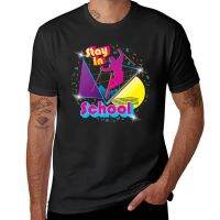 Stay In School...Ski School That Is T-Shirt Anime T-Shirt Funny T Shirts Summer Top Men Clothes