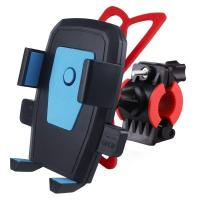 Motorcycle Bicycle Universal Phone Holder Stand Auto Lock Mobile Phone Holder Motor Bike Handlebar Clip Stand GPS Mount Bracket