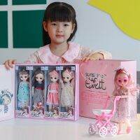 ตุ๊กตาน่ารัก ตุ๊กตาการ์ตูน doll toy ตุ๊กตาบาร์บี้ขนาด 24 cm ของขวัญ 4 แบบ ใน 1 กล่อง มาพร้อมอุปกรณ์เสริมมากมาย ตุ๊กตาหมี ตุ๊กตากระต่าย ตุ๊กตาหมา ตุ๊กตาแมว ikea ตุ๊กตาบาร์บี้ ตุ๊กตาตัวใหญ่